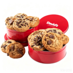 David’s Cookies Decadent Triple Chocolate made with mini Hershey’s Kisses and Reese’s Peanut Butter Cup Cookies Tin – 2 Count