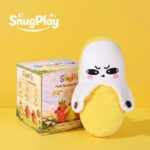 SnugPlay Interactive Music Plush Toy Set – Banana, Strawberry & Carrot Electric Plush Toys for Parent-Child Interaction, Couples & Friends Prank Toy, Valentine’s Day & Easter Party Fun Gift for Kids & Adults stuffed animals cute girly gifts