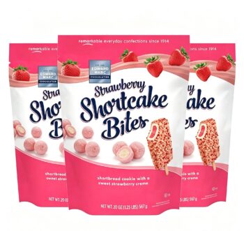 3 Bags Edward Marc Strawberry Bites | Only $6.89